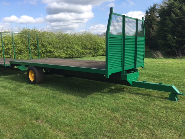 28ft Tandem Axle Bale Trailer